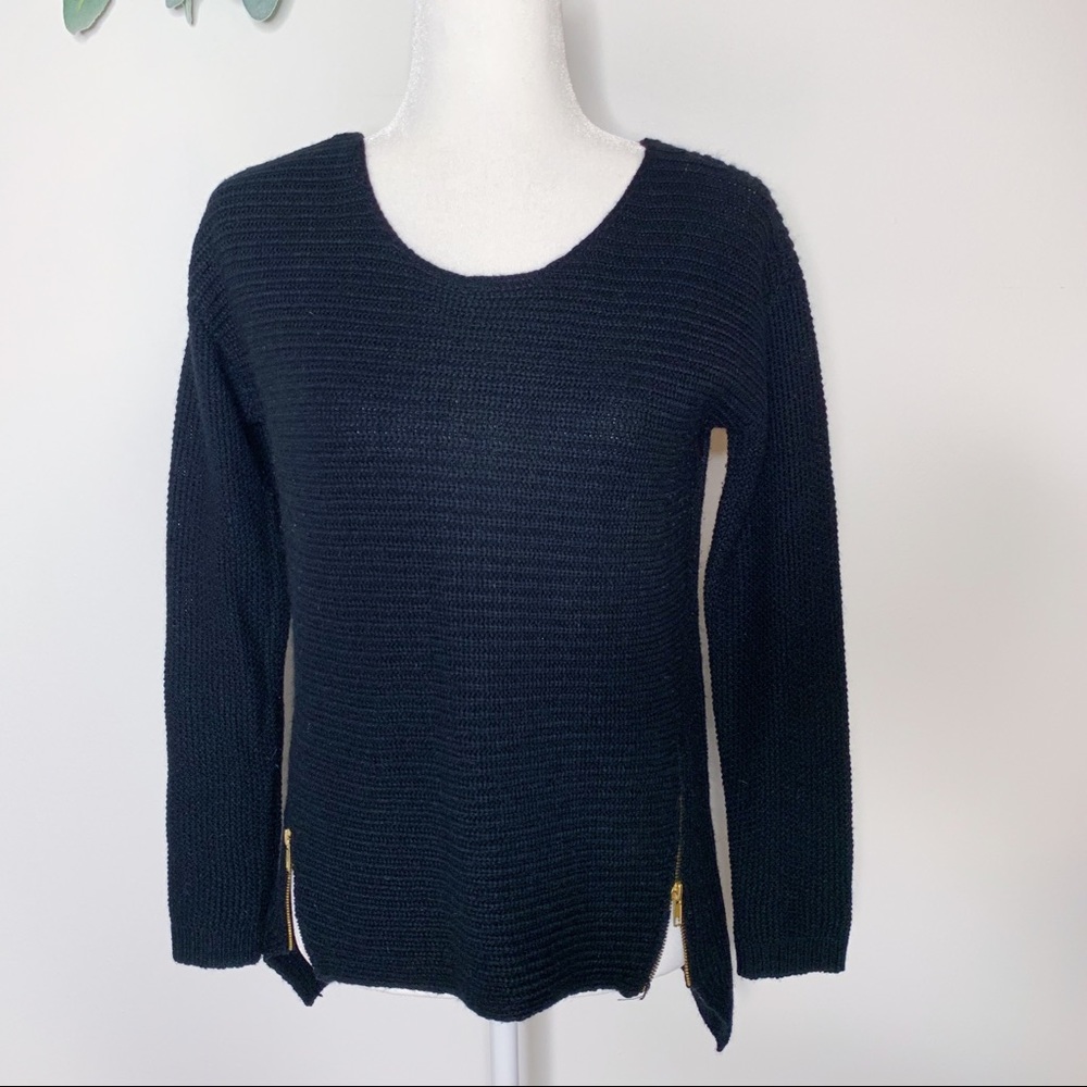 Bar III Zipper Sweater
